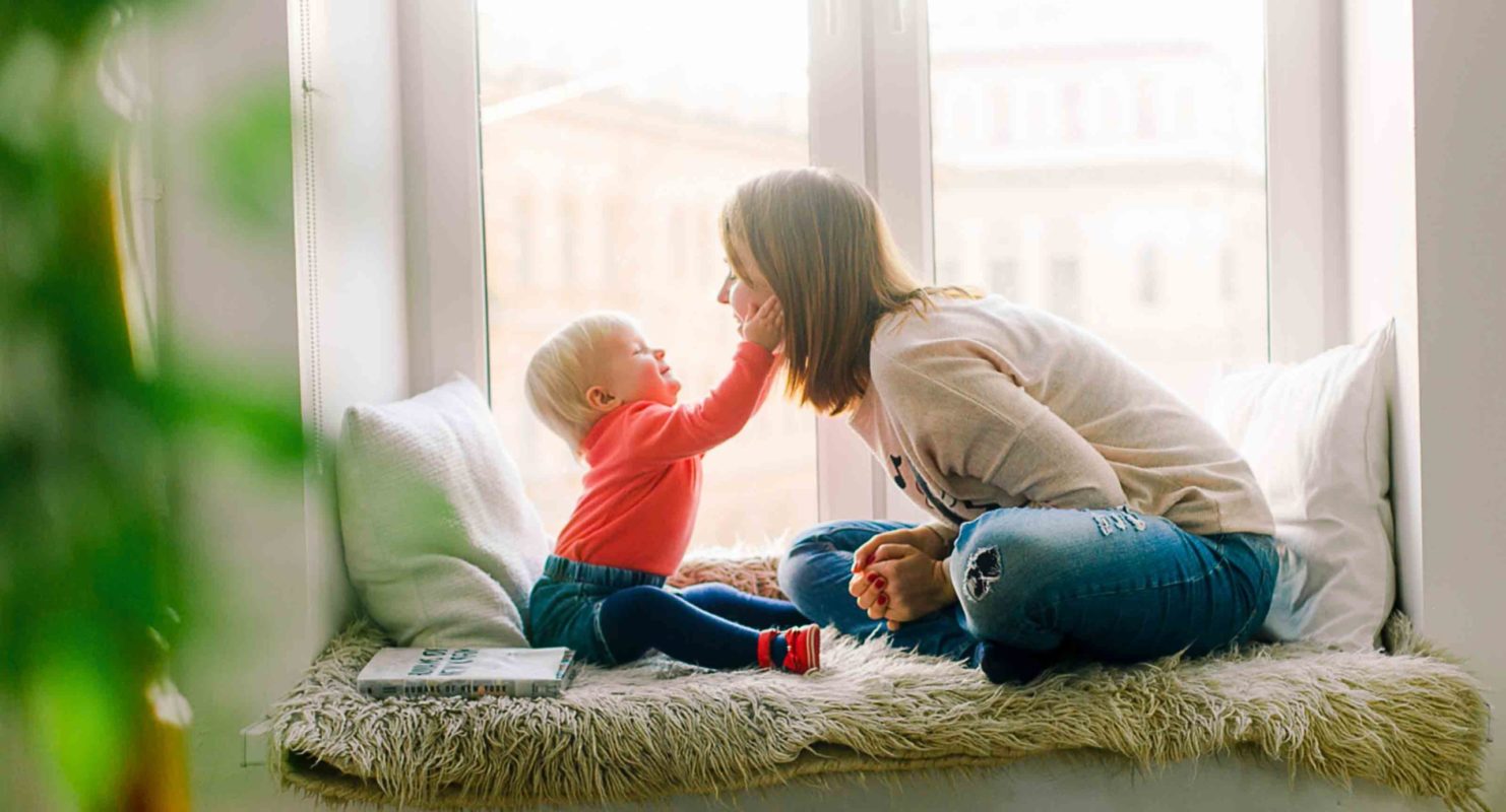 women with baby