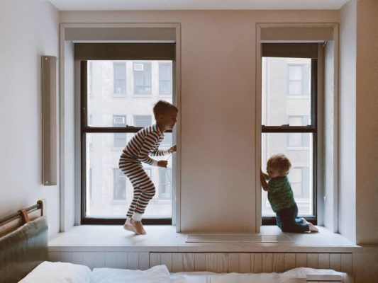 children in a home